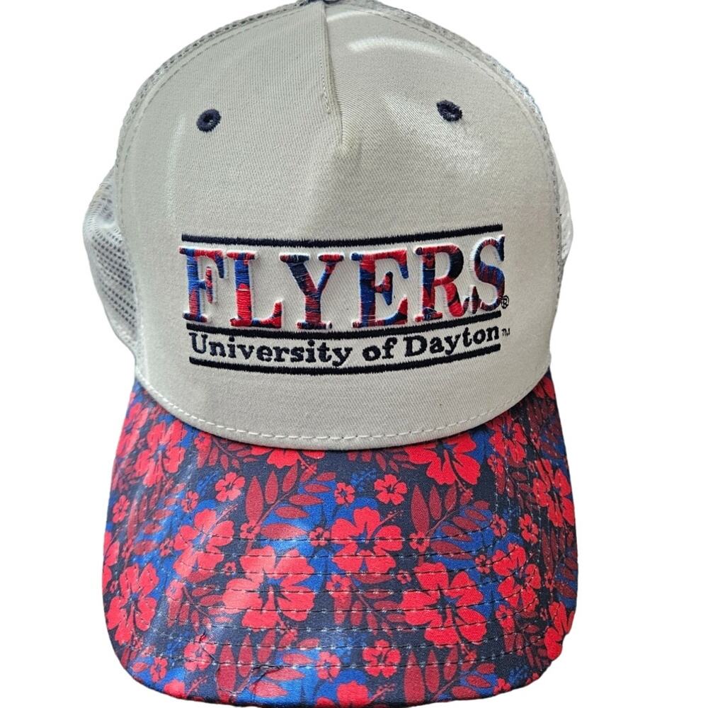 University of Dayton Hat Cap Dayton Ohio Dayton Flyers Women's, Flower Bill
